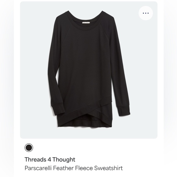 Threads 4 Thought Women’s Feather Fleece Sweatshirt - Picture 4 of 4